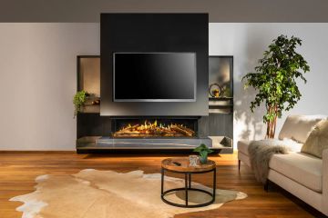 Holographic Fireplace - E-one 160S - 3-sided model by KALFIRE - view 7