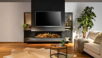 Holographic Fireplace - E-one 160S - 3-sided model by KALFIRE - view 8