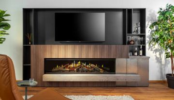 Holographic Fireplace - E-one 190F - Front fireplace by KALFIRE - view 8