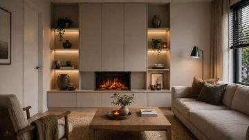 Electric Fireplace - E75/37 - Front Fireplace by KALFIRE - view 3