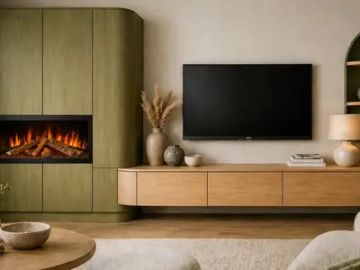 Electric Fireplace - E75/37 - Front Fireplace by KALFIRE - view 5
