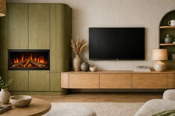 Electric Fireplace - E75/37 - Front Fireplace by KALFIRE - view 4