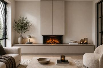 Electric Fireplace - E75/37 - Three-Sided by KALFIRE - view 4