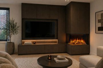 Electric Fireplace - E75/37 - Front Fireplace by KALFIRE - view 6