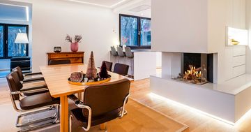 Gas fire -  GP70/55S - 3-sided model by KALFIRE - view 7