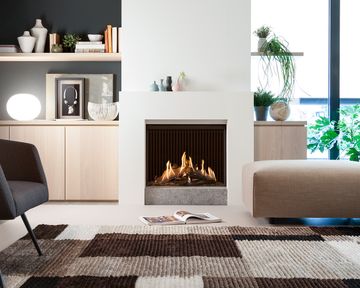 Gas fire - GP75/59F - Front model by KALFIRE - view 6