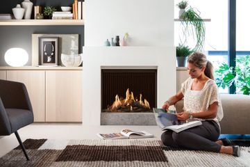 Gas fire - GP75/59F - Front model by KALFIRE - view 8