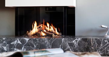 Gas fire - GP85/55S - 3-sided model by KALFIRE - view 7