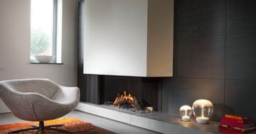 Gas fire - GP110/55C - Corner model by KALFIRE - view 6