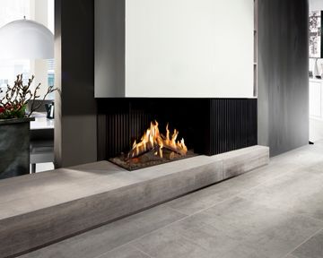 Gas fire - GP80/55C - Corner model by KALFIRE - view 4