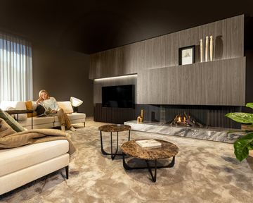 Gas fire - Gi115/55S - 3-sided model by KALFIRE - view 2