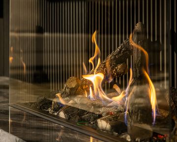 Gas fire - Gi115/55S - 3-sided model by KALFIRE - view 3