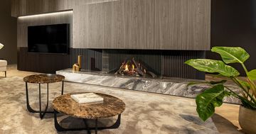 Gas fire - Gi115/55S - 3-sided model by KALFIRE - view 6