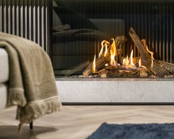 Gas fire - Gi110/55C - Corner model by KALFIRE - view 3