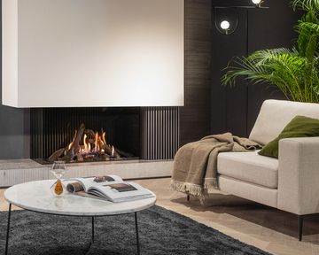 Gas fire - Gi110/55C - Corner model by KALFIRE - view 2