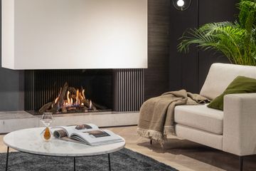 Gas fire - Gi110/55C - Corner model by KALFIRE - view 7