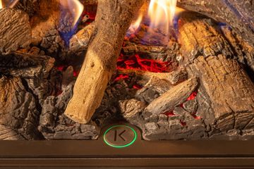Gas fire - Gi105/59F - Front model by KALFIRE - view 2