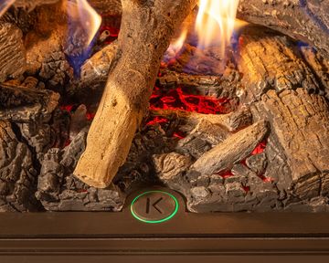 Gas fire - Gi105/79F - Front model by KALFIRE - view 2