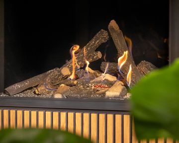 Gas fire - Gi105/79F - Front model by KALFIRE - view 3