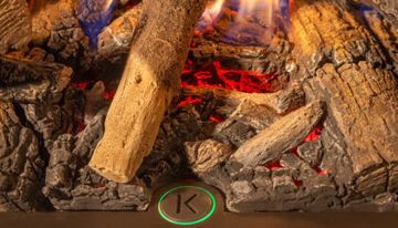 Gas fire - Gi105/79F - Front model by KALFIRE - view 8