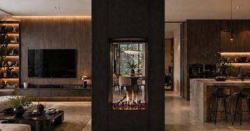 Gas fire - Gi80/140T - Tunnel by KALFIRE - view 2
