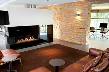 Gas fire - G125/37C - Corner model by KALFIRE - view 7