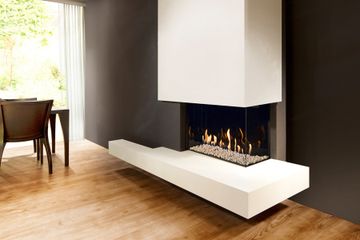 Gas fire - G65/44C - Corner model by KALFIRE - view 2