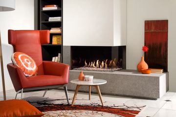 Gas fire - G85/44C - Corner model by KALFIRE - view 2