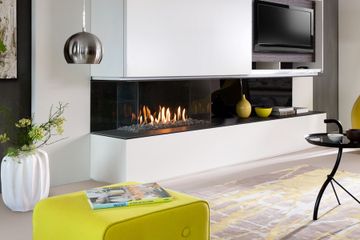 Gas fire - G90/44S - 3-sided model by KALFIRE - view 2