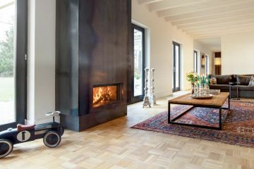 Wood fire - W70/33F - Front model by KALFIRE - view 5