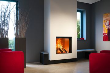 Wood fire - W71/62F - Front model by KALFIRE - view 4
