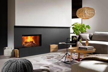 Wood fire - W85/40F - Front model by KALFIRE - view 4
