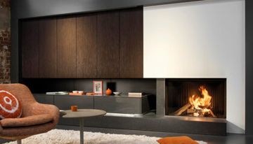Wood fire - W100/61F - Front model by KALFIRE - view 9