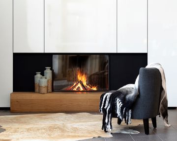Wood fire - W100/61F - Front model by KALFIRE - view 5