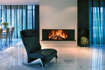 Wood fire - W105/47F - Front model by KALFIRE - view 4