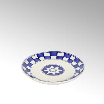 Paoma vase, glass, black-white-copper by Lambert - view 9