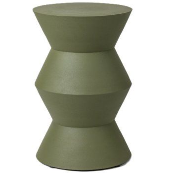 Miju side table, terracotta by Lambert - view 4