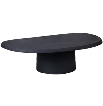 Minoru coffee table, slate grey by Lambert - view 3