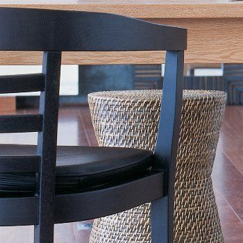 Cover for Julius chairs leather black by Lambert - view 6
