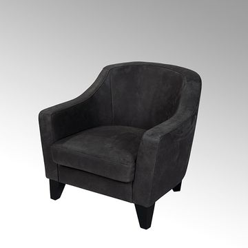 Ernest Cocktail chair with white cushion by Lambert - view 3