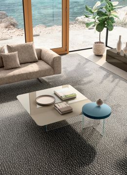 Curved Side Table: Air Soft Coffee Table by Lago - view 9
