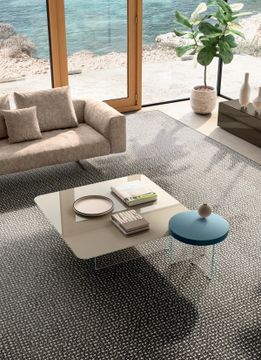 Curved Side Table: Air Soft Coffee Table by Lago - view 7