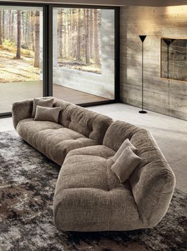 Comfortable Enveloping Couch: Happening Sofa by Lago - view 8
