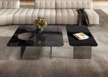 Curved Side Table: Air Soft Coffee Table by Lago - view 2