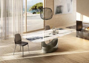 Ergonomic Dining Chairs: Ermes by Lago - view 2
