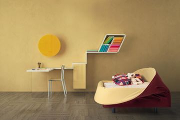 Colletto Single Bed: Unique Kids Foam Ring Design by LAGO by Lago - view 6