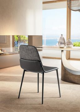 Ergonomic Dining Chairs: Ermes by Lago - view 7