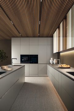 N.O.W. Modular Kitchen: Luxury Glass Design by Lago - view 4
