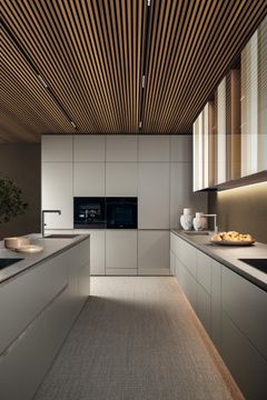 N.O.W. Modular Kitchen: Luxury Glass Design by Lago - view 3