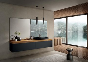 Ceramic Countertop Bathroom Sink: Kera Washbasin by Lago - view 2